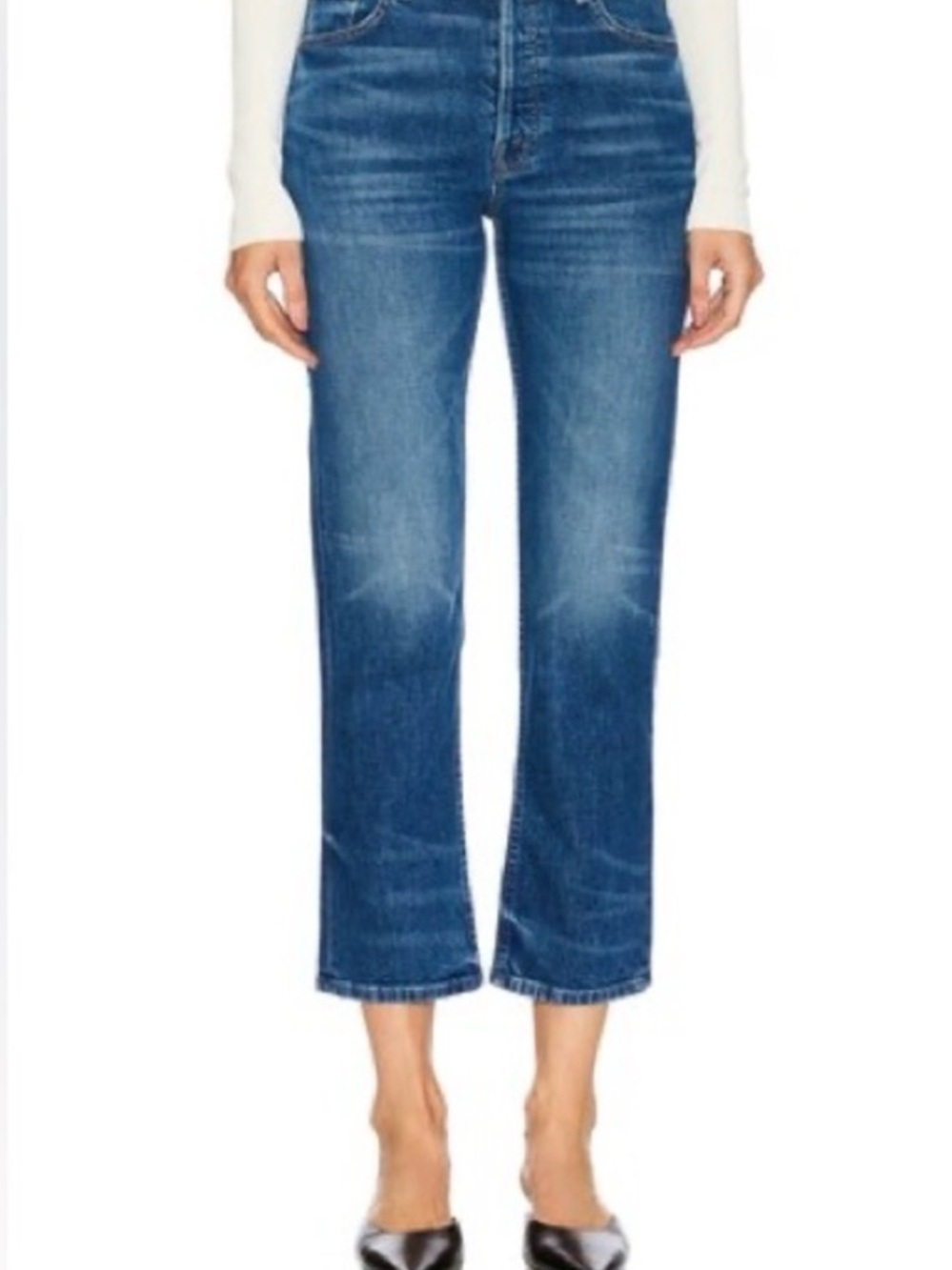 MOTHER Superior The TomCat Ankle Denim Jeans in “Rugby Rodeo”